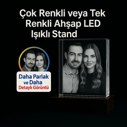 3D Kristal  Dikdörtgen