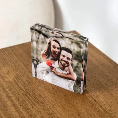 3D Akrilik Fotoğraf Bloğu