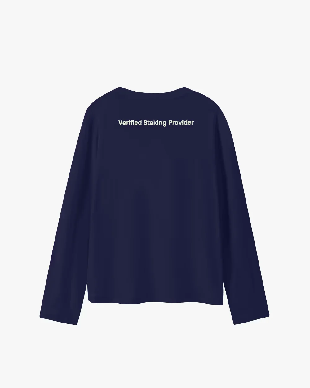 Staking Rewards Long Sleeve — back view
