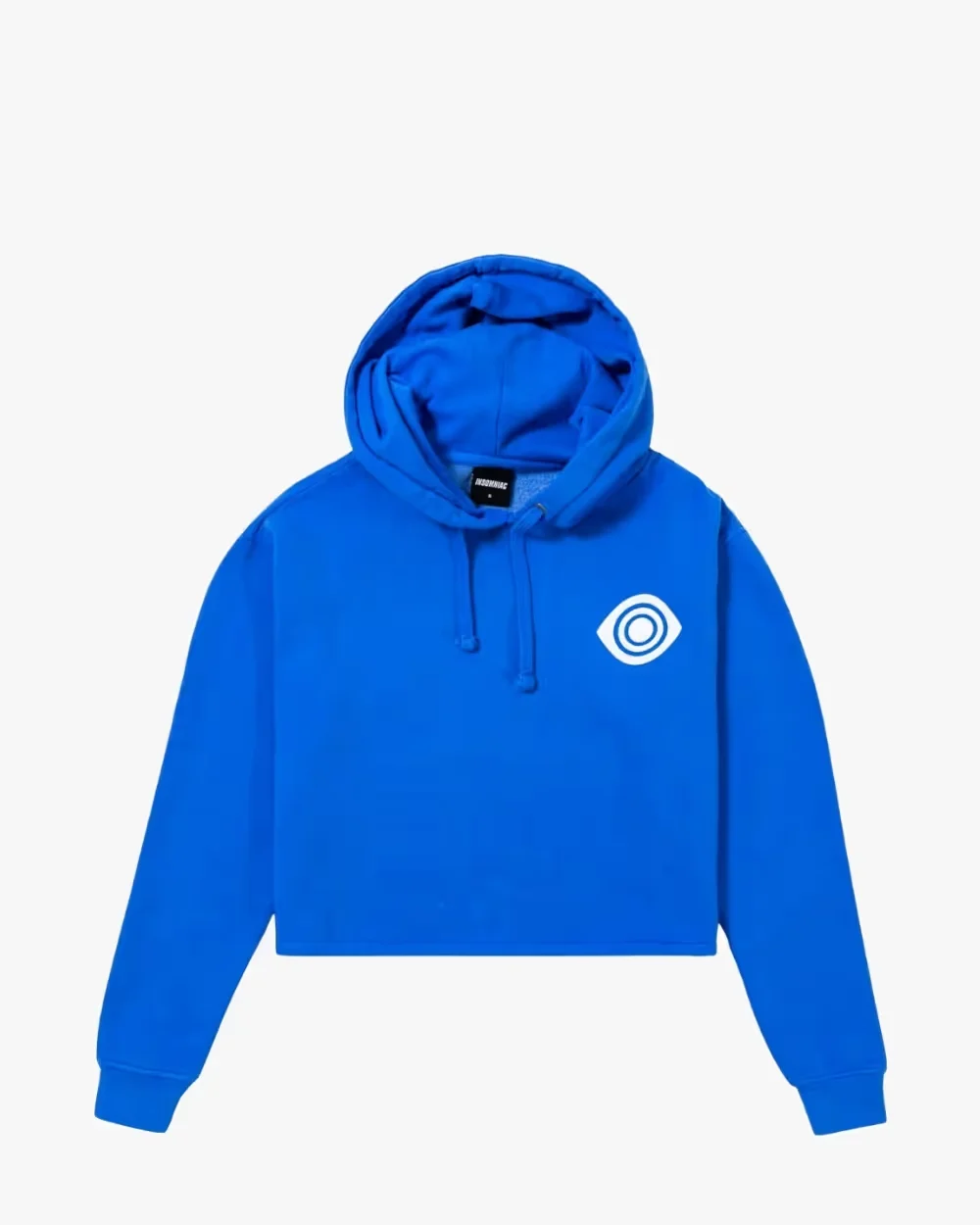 Insomniac Crop Hoodie — front view