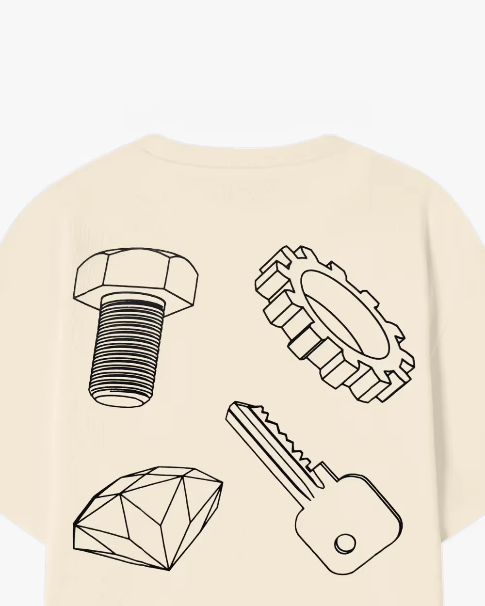 GoEthereum T-shirt — back view