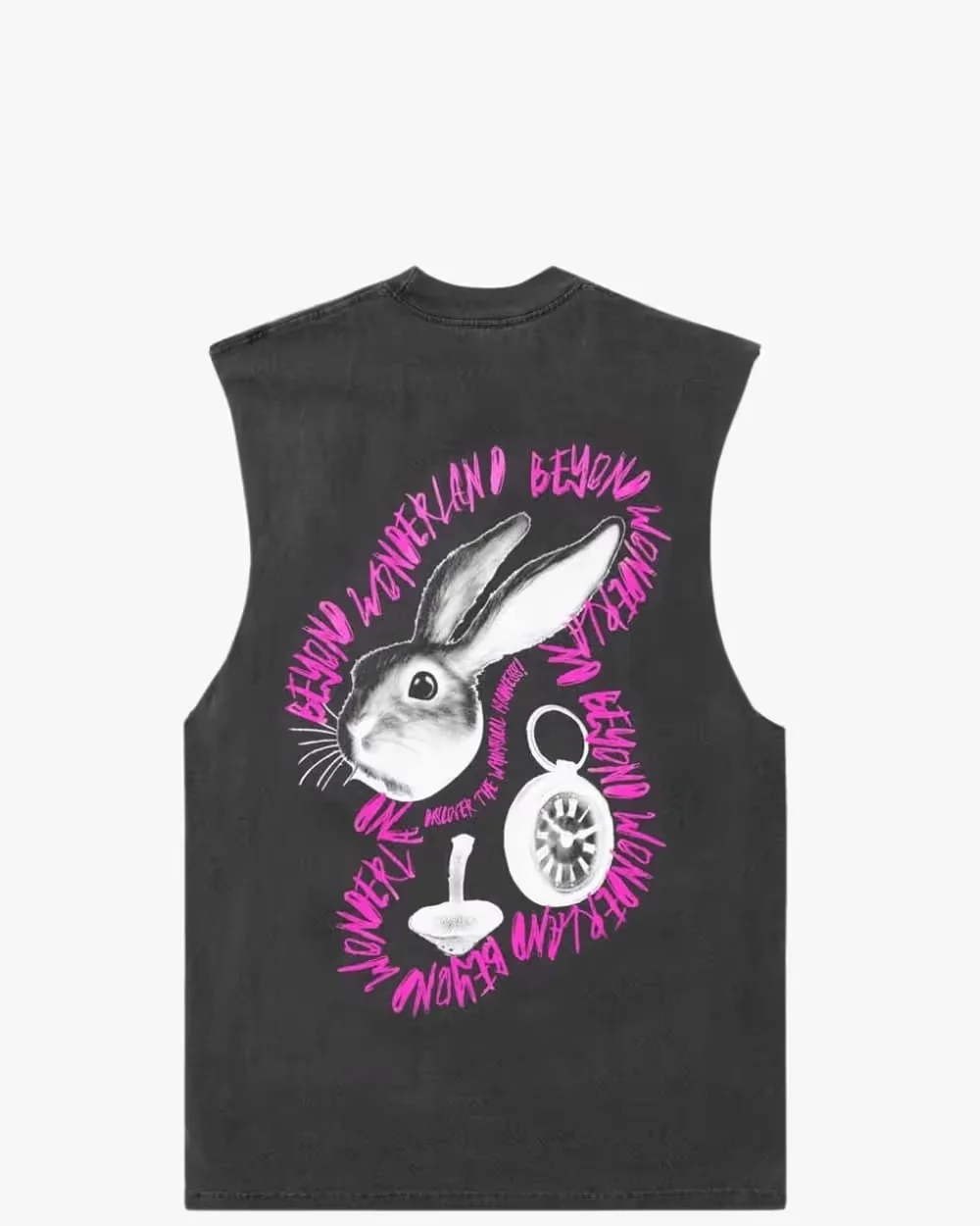 Beyond Wonderland Tank Top — back view