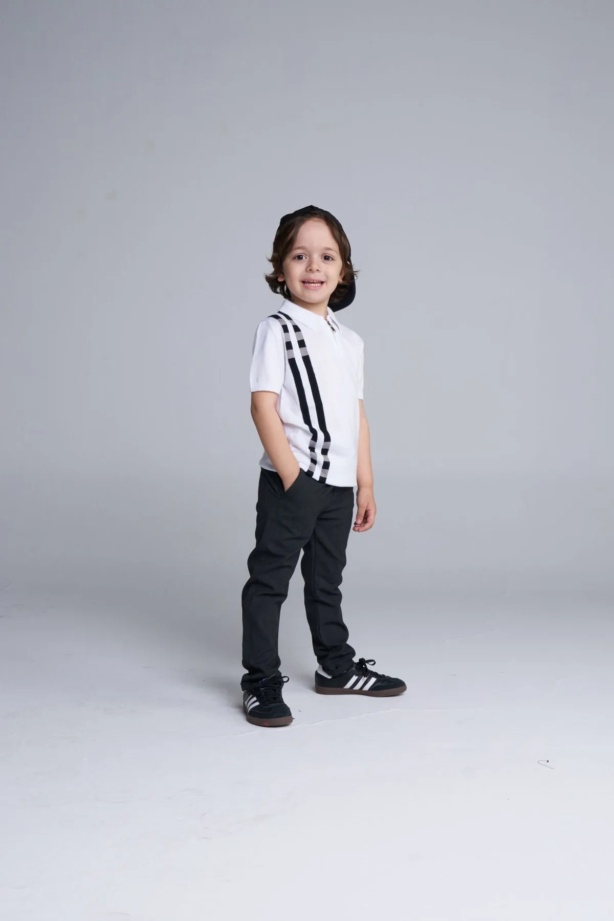 Hugo - Polo Yaka T-shirt (Siyah Çizgi)