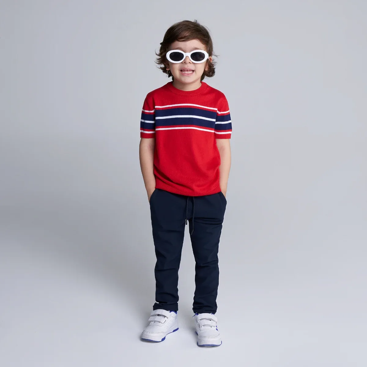 Leo - Bisiklet Yaka T-shirt
