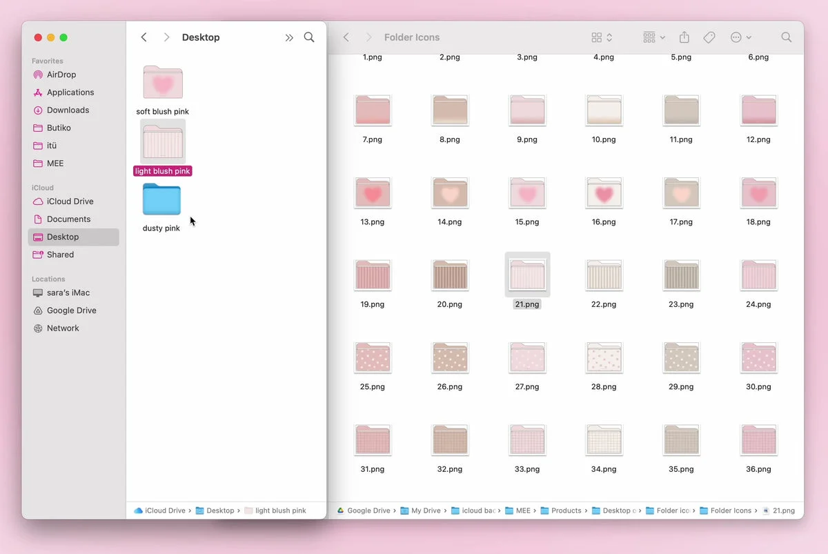 30 Neutral Desktop Folder Icons — image 2