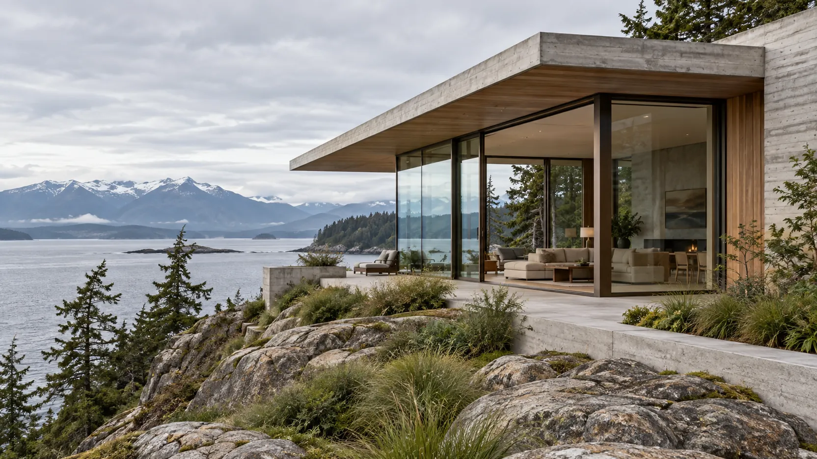 Quiet Shore in British Columbia